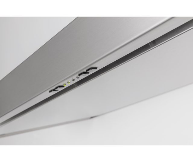 Novy 7610 wand afzuigkap - roestvrijstaal - 120 cm. breed