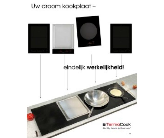 O+F inductie kookplaat CRF38202 is te combineren met andere kookplaten om zo uw ideale kookplaat samen te stellen