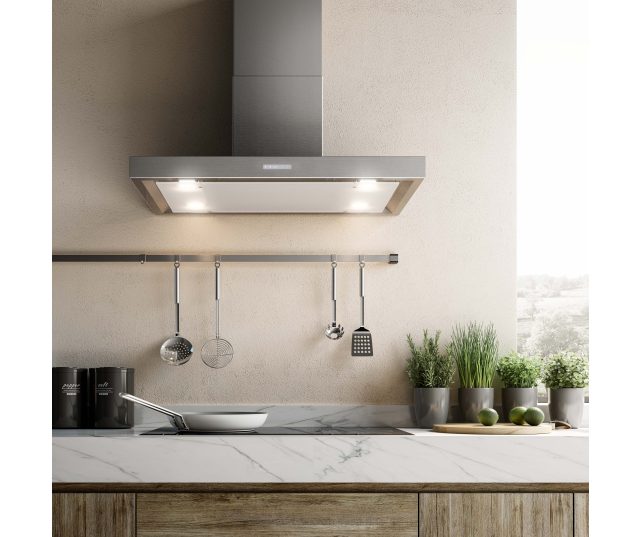 Opera ICA120B1 Campo 1200 vrijstaand afzuigkap - Rvs