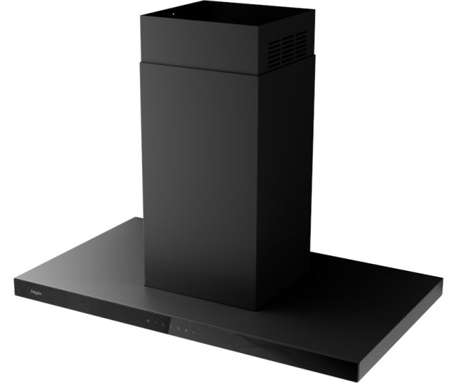 Pelgrim BEGA970MAT eiland afzuigkap - zwart