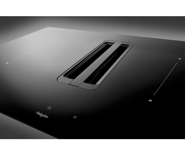 Pelgrim IKR3082F inbouw inductie kookplaat met afzuiging
