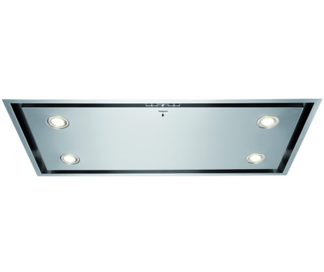 Pelgrim ISW1000RVS inbouw rvs afzuigkap