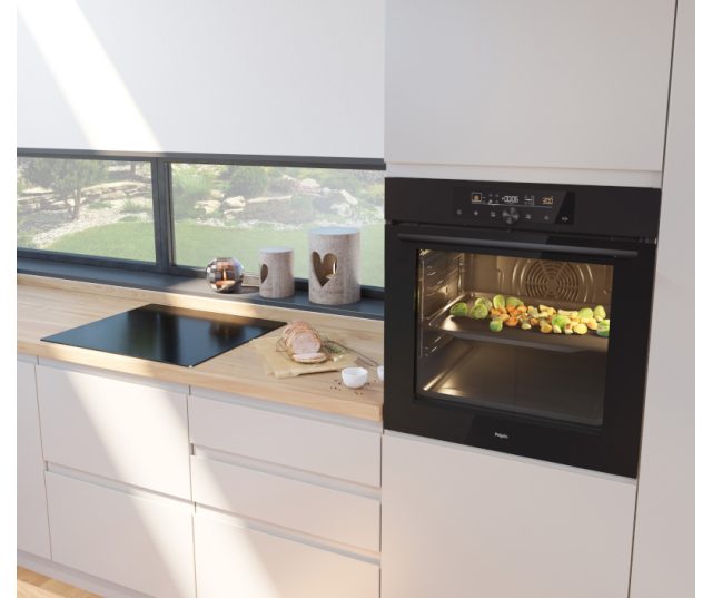 Pelgrim O560MAT inbouw matzwart oven