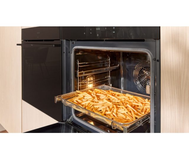Pelgrim O860 inbouw oven met AirFy - zwart