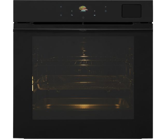 Pelgrim OFS860 inbouw combi-stoomoven - zwart