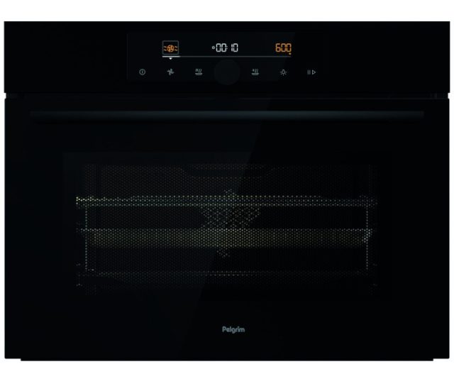 Pelgrim OM540MAT inbouw oven met magnetron - mat zwart