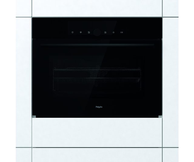 Pelgrim OM540MAT inbouw oven met magnetron - mat zwart
