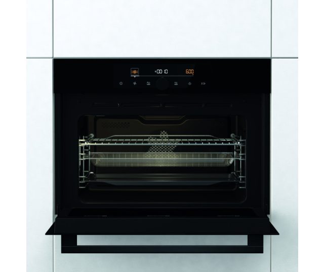 Pelgrim OM540MAT inbouw oven met magnetron - mat zwart