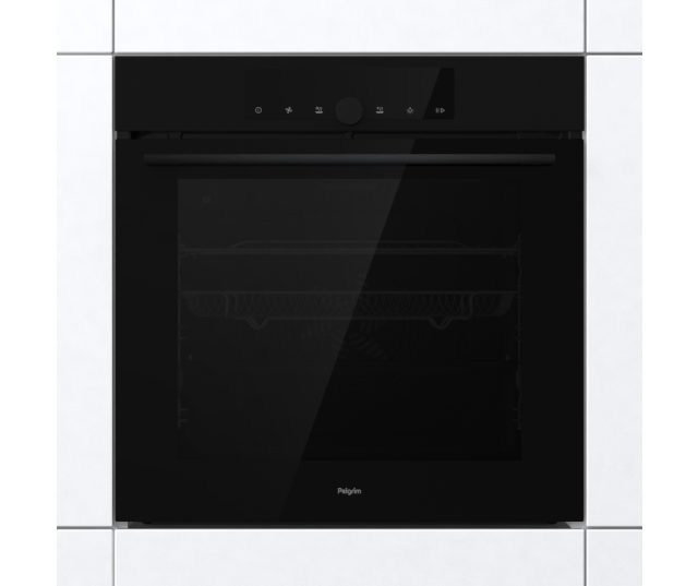 Pelgrim OPP560MAT inbouw oven met pizza functie - matzwart