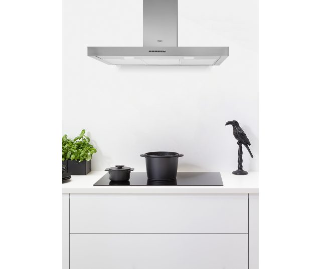Pelgrim BSK963RVS afzuigkap - Wand afzuigkap