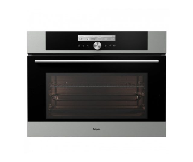 Pelgrim MAC614RVS oven met magnetron