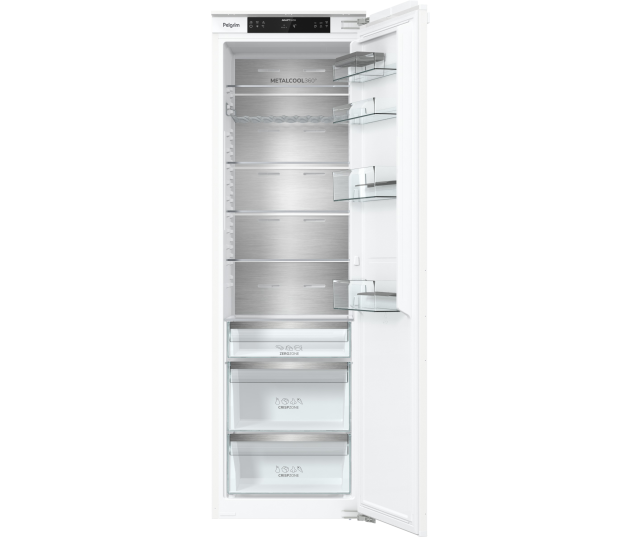Pelgrim PKD83178 inbouw-koelkast interieur leeg met glazen leggers, MetalCool360-zone en onderste lade-compartimenten