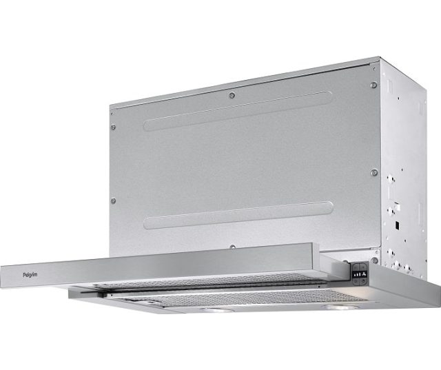 PELGRIM afzuigkap vlakscherm SLK685RVS