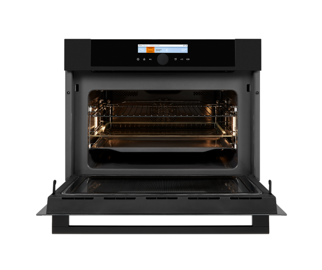 Pelgrim MAC834MAT inbouw oven met magnetron - matzwart