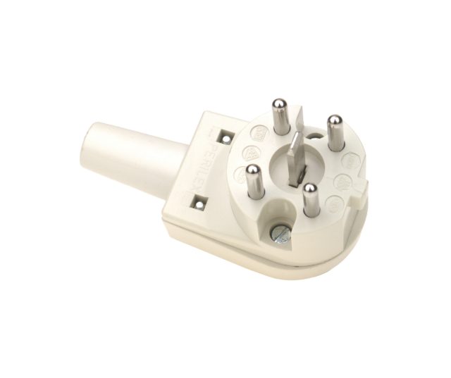 Perilex stekker haaks - voor aansluiten kookplaat / fornuis