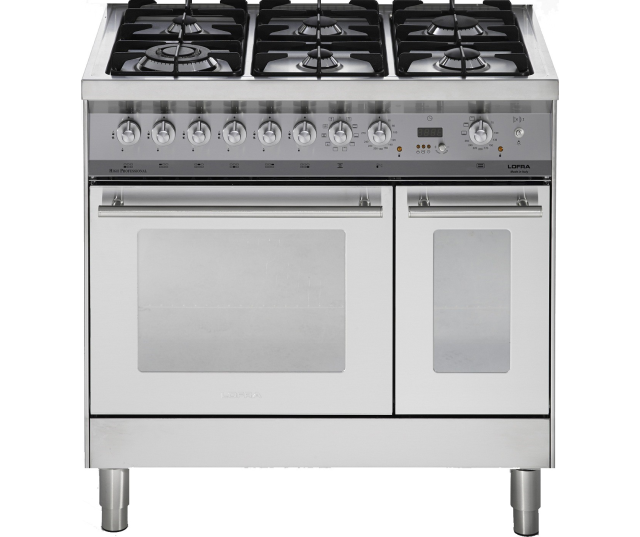 Lofra PF192.60 fornuis Professional rvs