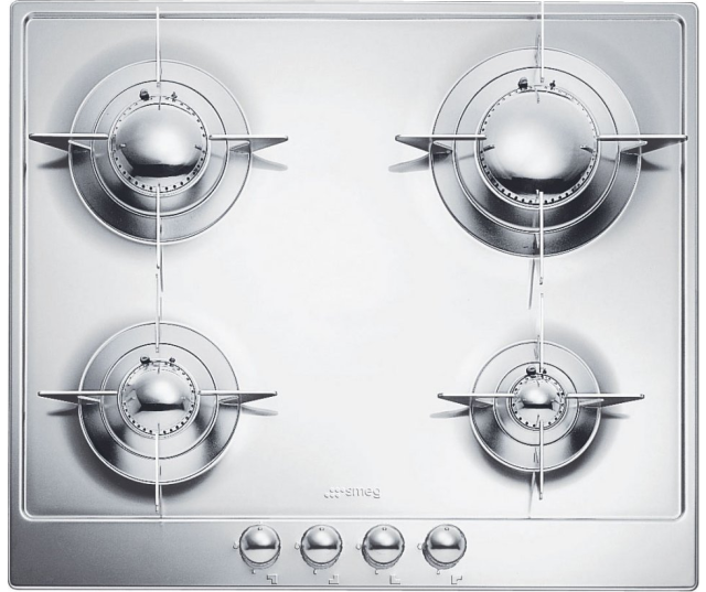 Smeg PNL64ES inbouw kookplaat
