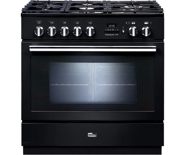 FALCON fornuis Professional+ FXP 90 gas Black