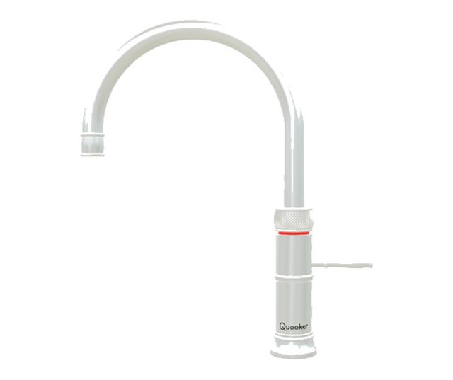 QUOOKER kokend water kraan Classic Fusion Round Roestvrijstaal