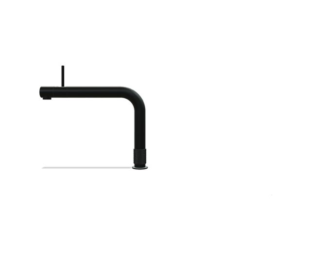 QUOOKER kokend water kraan Front Zwart
