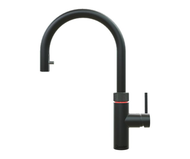 QUOOKER kokend water kraan Flex Round Zwart