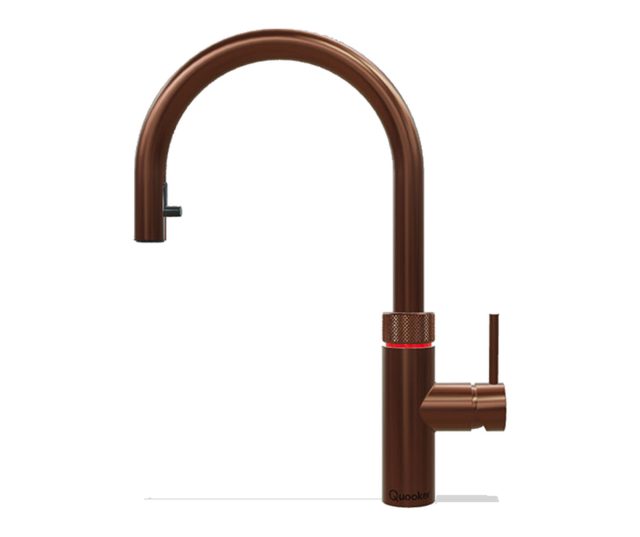 QUOOKER kokend water kraan Flex Round Rosé koper