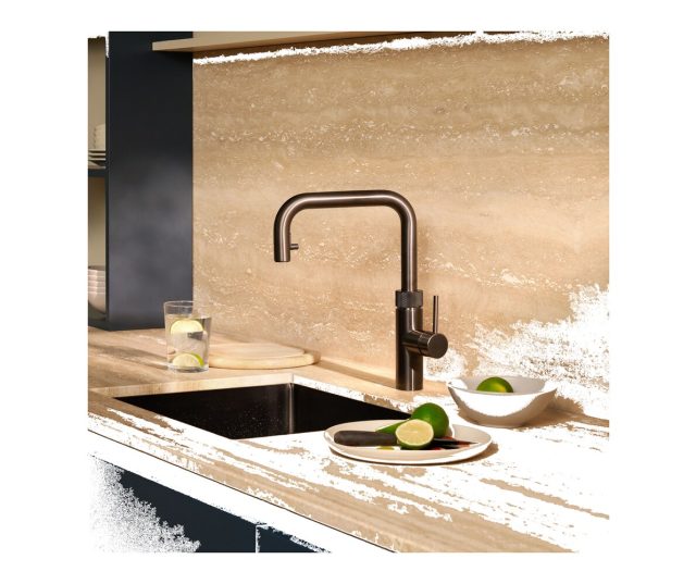 QUOOKER kokend water kraan Flex Square Gunmetal