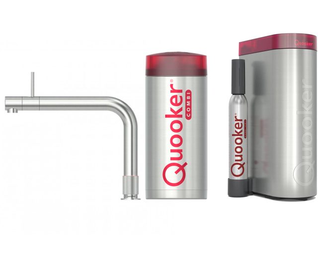 Quooker COMBI & CUBE Front koud, bruisend en kokend water kraan