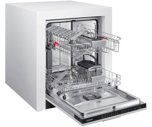 Samsung DW60R7040BB inbouw vaatwasser - 44 dB - volledig geintegreerd