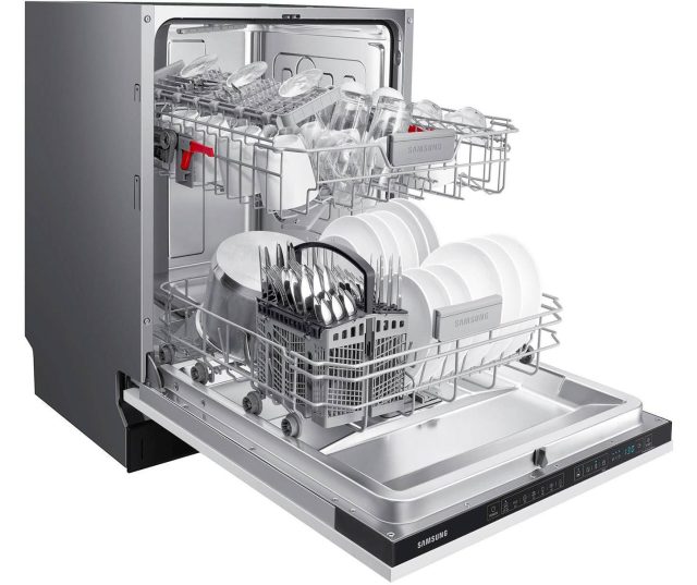 Samsung DW60R7040BB inbouw vaatwasser - 44 dB - volledig geintegreerd