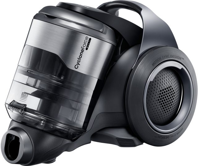 De Samsung VC20F70HUCC stofzuiger heeft een capaciteit van 2 liter