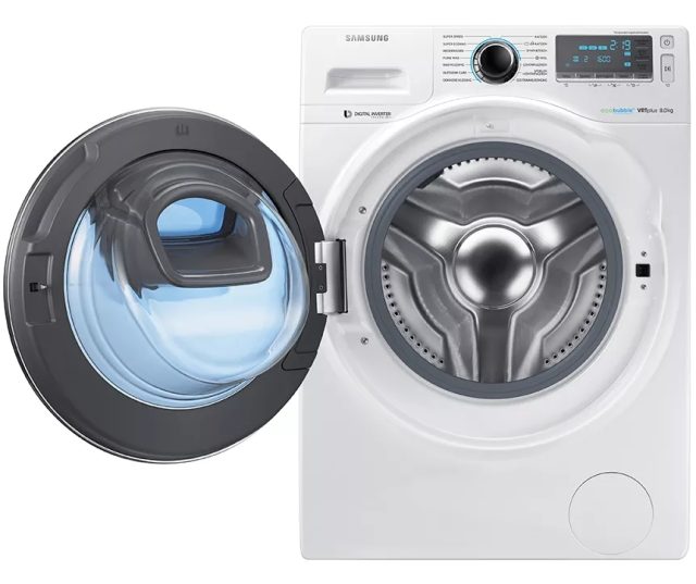 De Samsung WW80K7605OW Addwash wasmachine