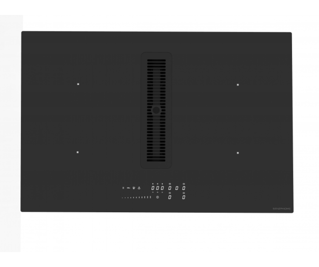 Senza Nome Roma Xclusief inductie kookplaat met afzuiging