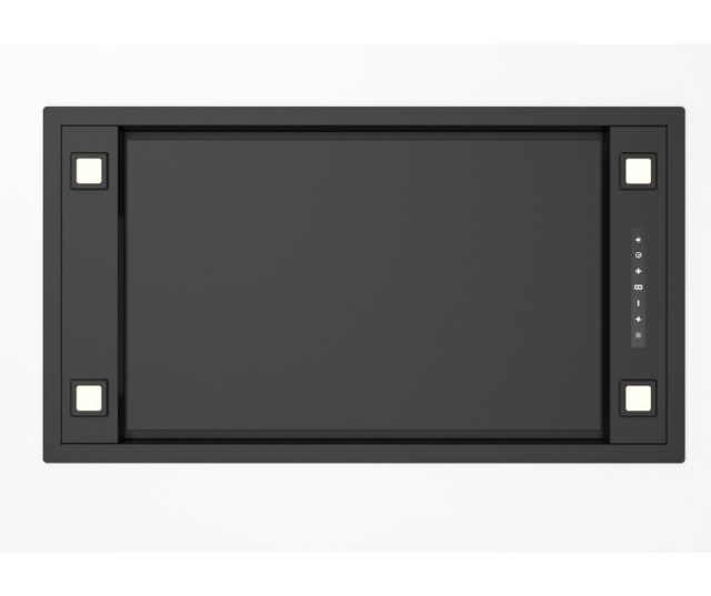 Senza Nome Zefiro Xclusief B inbouw plafond afzuigkap - zwart