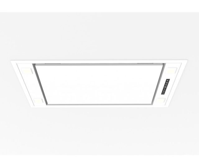 Senza Nome Zefiro Xclusief W inbouw plafond afzuigkap - wit