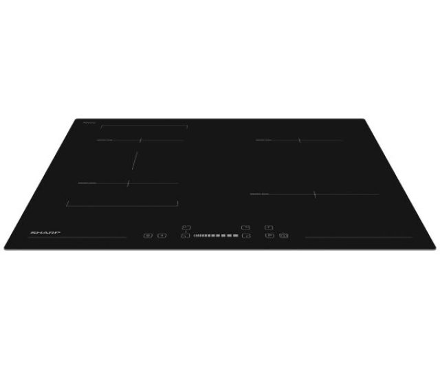 Sharp KH7I19CS00EU inductiekookplaat perspectief met inbouwsituatie