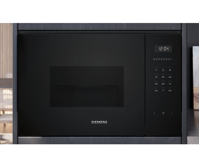 Siemens BE555LMB1 inbouw magnetron met grill - zwart