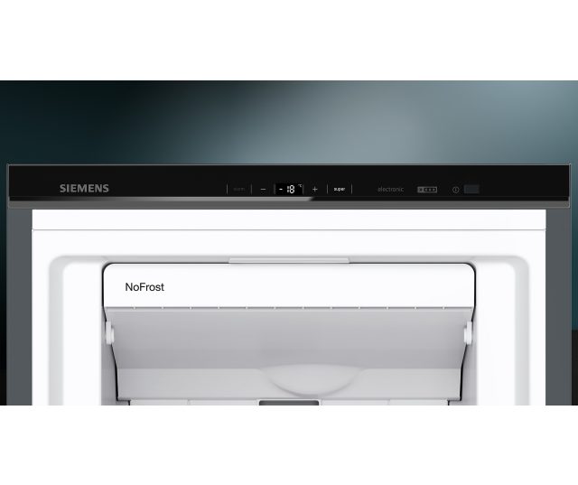 Siemens GS36NAX3P blacksteel vrieskast
