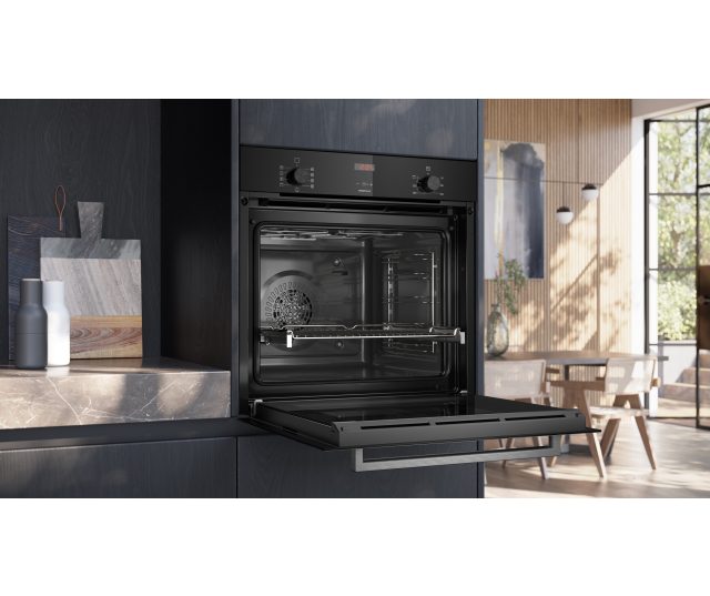 Siemens HB314G0S3 inbouw oven met 3D hetelucht, humidClean en softMove