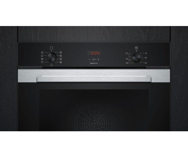 Siemens HB314G0S3 inbouw oven met 3D hetelucht, humidClean en softMove