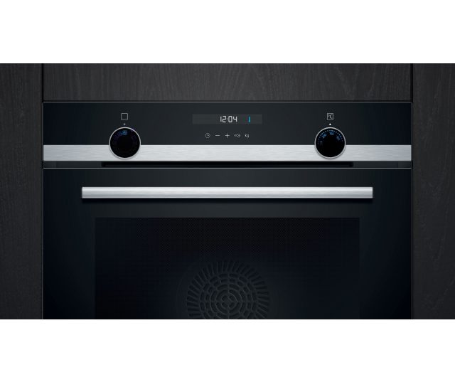 Siemens HB537GES3 inbouw oven met cookControl10 en telescopische rails