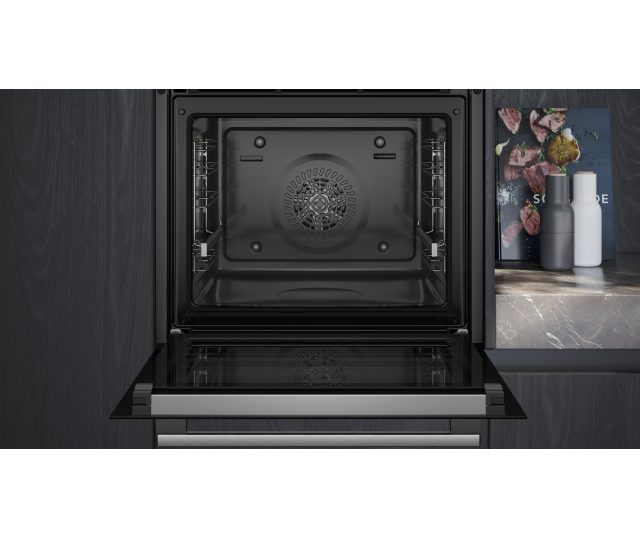 Siemens HB578GES7 inbouw oven met zelfreinigende pyrolyse functie