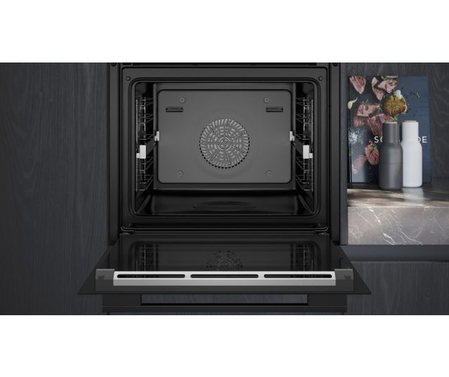 Siemens HS736GDB1 extraKlasse inbouw combi-stoomoven - zwart glas
