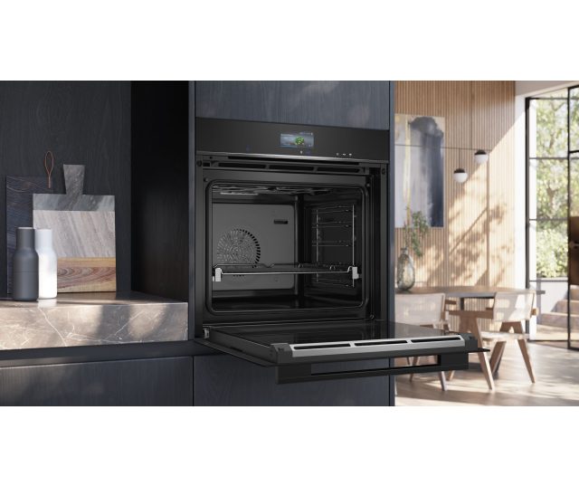 Siemens HS736GDB1 extraKlasse inbouw combi-stoomoven - zwart glas