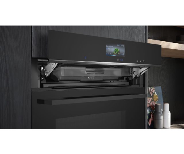 Siemens HS736GDB1 extraKlasse inbouw combi-stoomoven - zwart glas