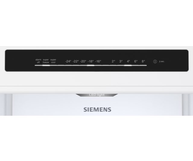 Siemens KG36N2ICF vrijstaande koelkast - roestvrijstaal