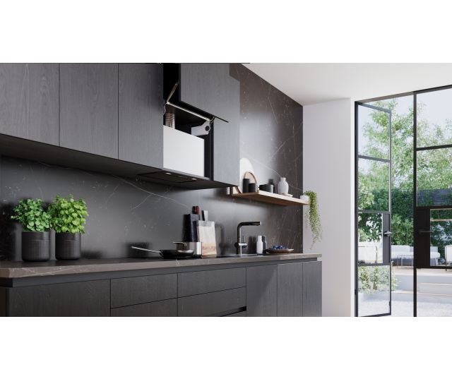 Siemens LB57NPC60 inbouw afzuigkap - zwart