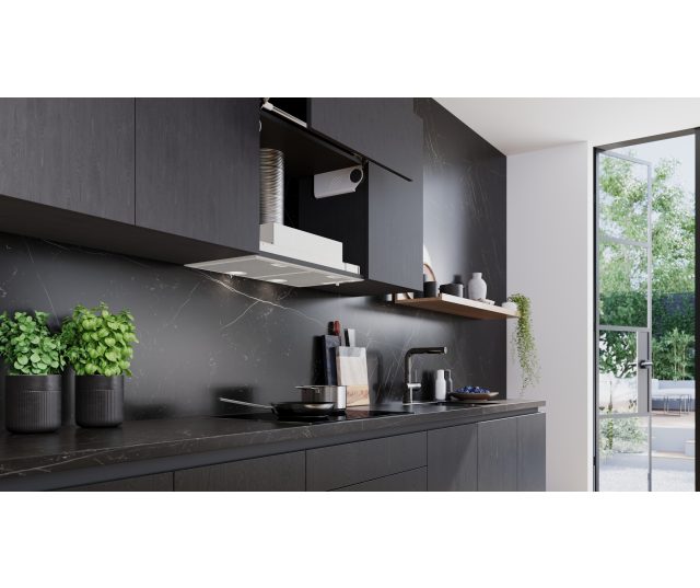 Siemens LB75566 vlakscherm afzuigkap - 75 cm - rvs-look