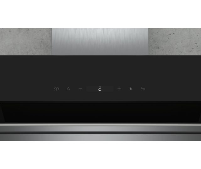 Siemens LC91KWP60 wand zwart afzuigkap