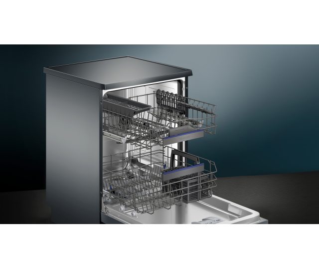 Siemens SN23EC22AE blacksteel vaatwasser